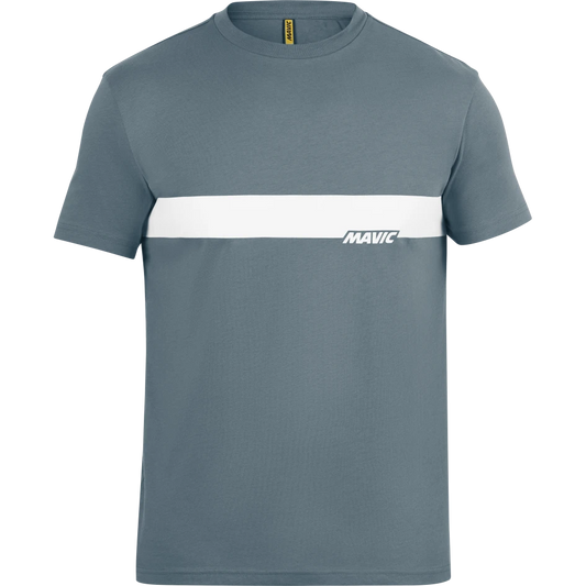 MAVIC CORPORATE STRIPE T-Shirt Blau
