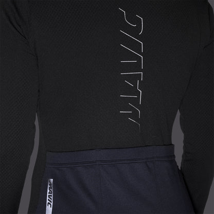 Trikot MAVIC AKSIUM THERMO Damen Langarm Schwarz