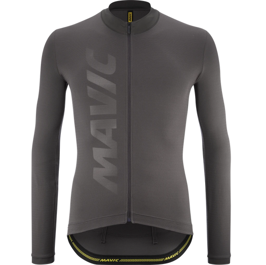 MAVIC AKSIUM Trikot Langarm Grau
