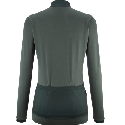 Trikot MAVIC AKSIUM Langarm Damen Grün