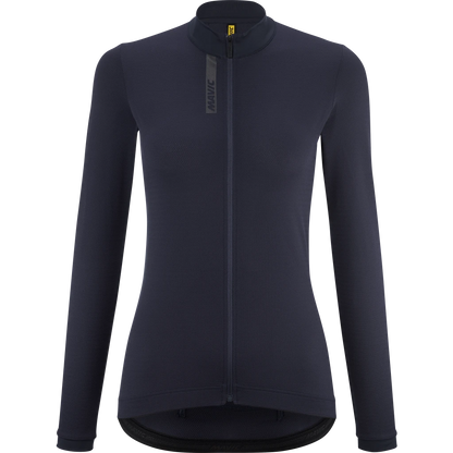 Radtrikot MAVIC AKSIUM Langarm Damen Blau