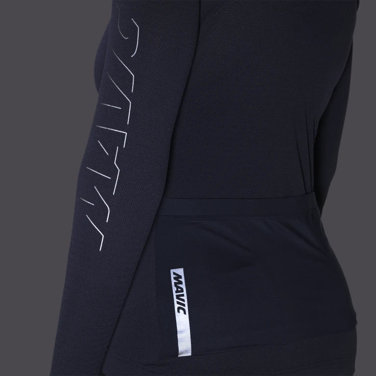 MAVIC AKSIUM Langarm Trikot Frau Blau