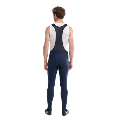 Lange Radhose mit Trägern MAVIC AKSIUM THERMO Blau