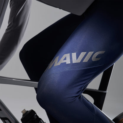 Lange Radhose mit Trägern MAVIC AKSIUM THERMO Blau