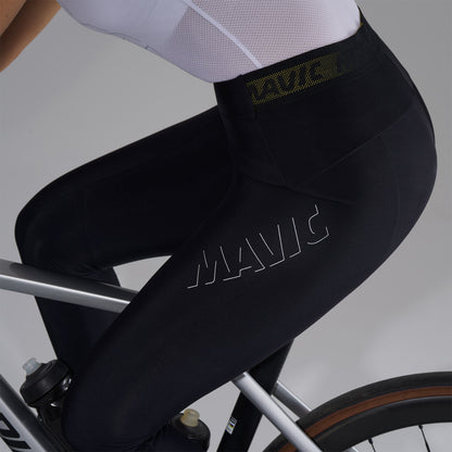 Lange Radhose MAVIC AKSIUM THERMO Damen Schwarz