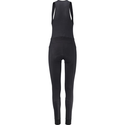 Lange Träger-Radhose MAVIC COSMIC THERMO Damen Schwarz