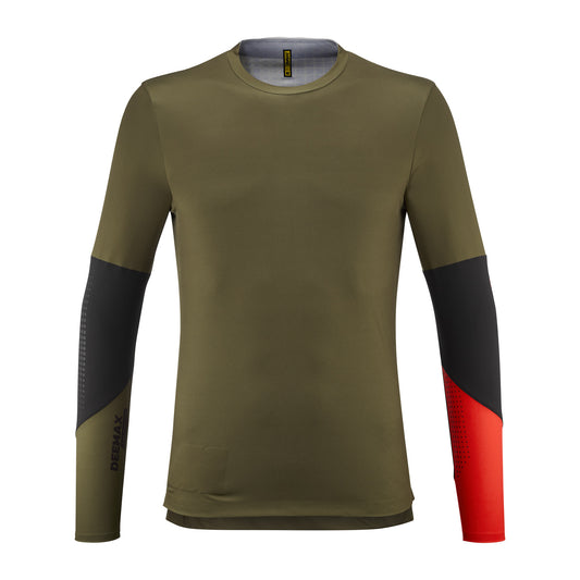 MAVIC DEEMAX ENDURO PRO Trikot Langarm Khaki