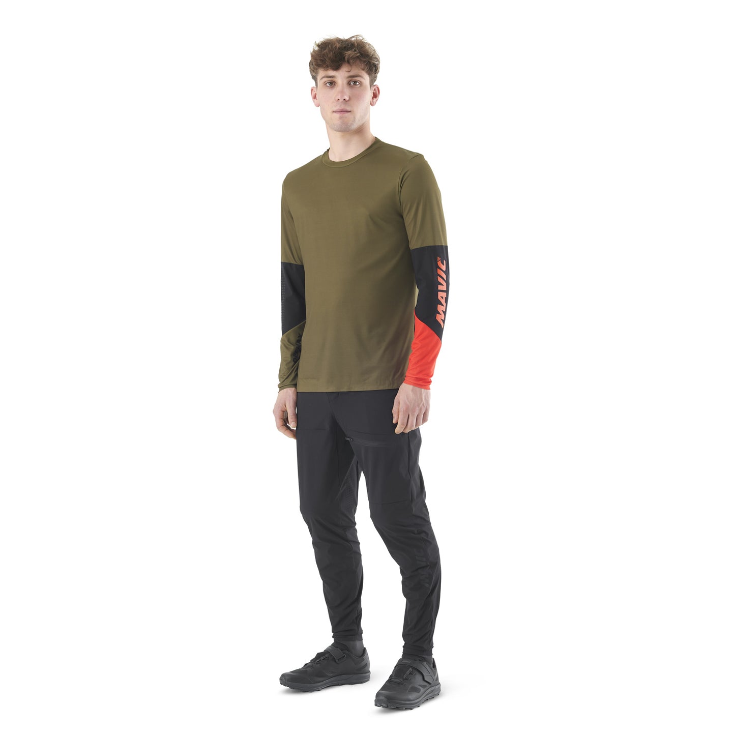 MAVIC DEEMAX ENDURO PRO Trikot Langarm Khaki