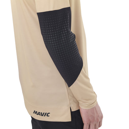 Trikot MAVIC DEEMAX ENDURO PRO Langarm Beige