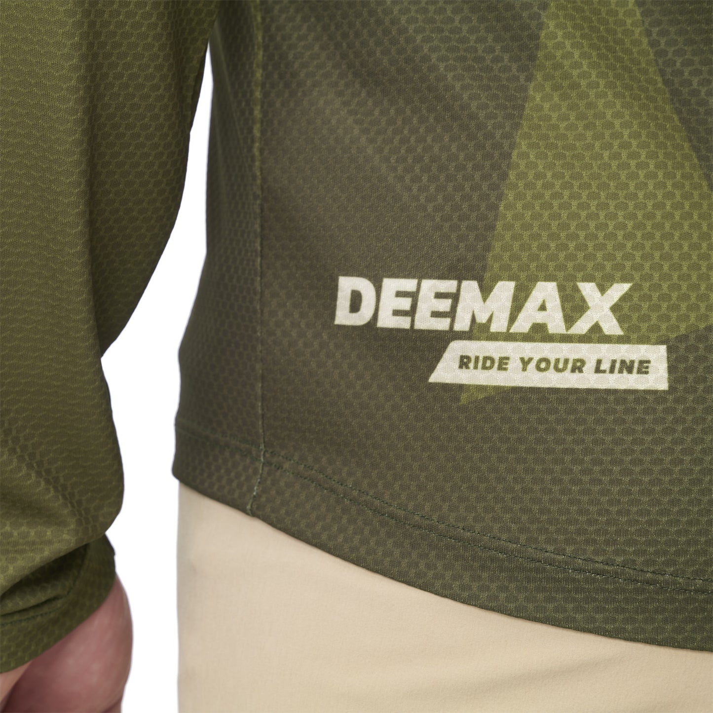 MAVIC DEEMAX ENDURO Trikot Langarm Camo Khaki