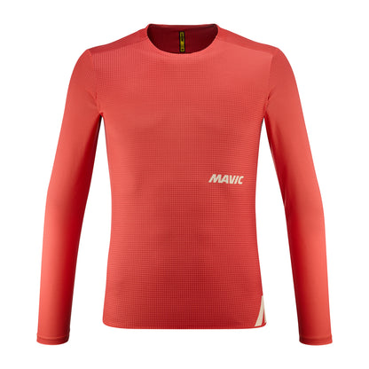 Trikot MAVIC CROSSTRAIL Langarm Rot