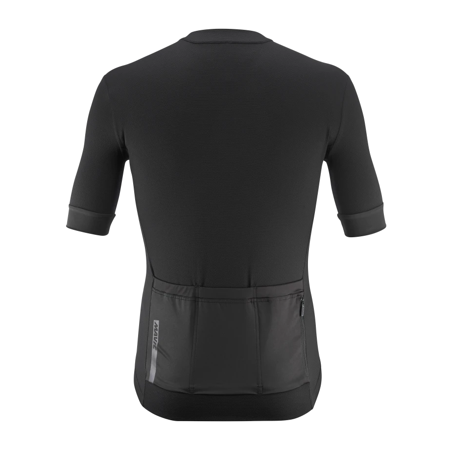MAVIC AKSIUM Trikot Kurzarm Schwarz