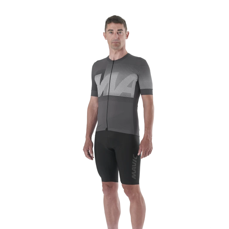 MAVIC AKSIUM GRAPHIC Trikot Kurzarm Blau