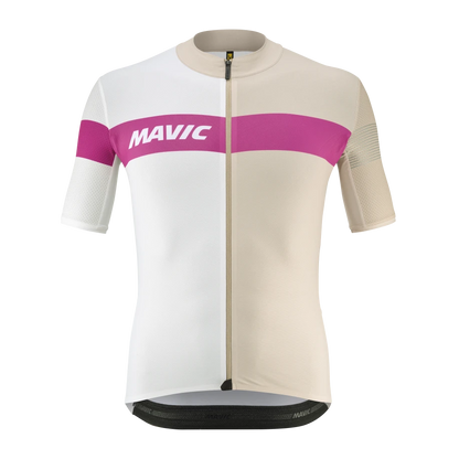 Trikot MAVIC KSYRIUM PRO Kurzarm Beige