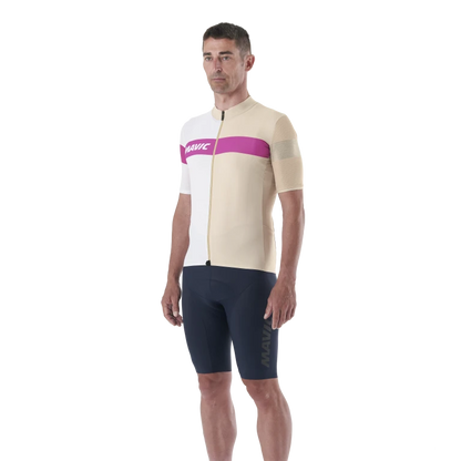 Trikot MAVIC KSYRIUM PRO Kurzarm Beige