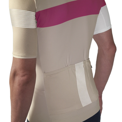 Trikot MAVIC KSYRIUM PRO Kurzarm Beige