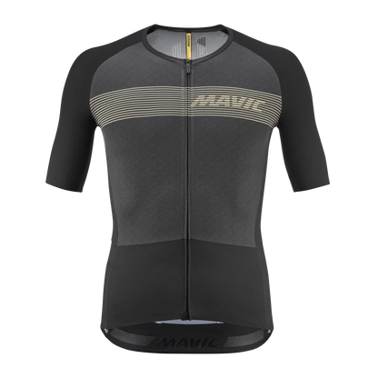 Trikot MAVIC COSMIC Kurzarm Schwarz