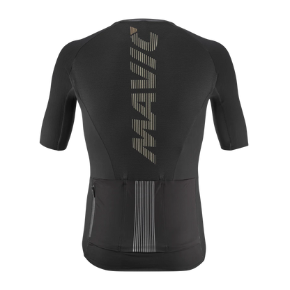 Trikot MAVIC COSMIC Kurzarm Schwarz