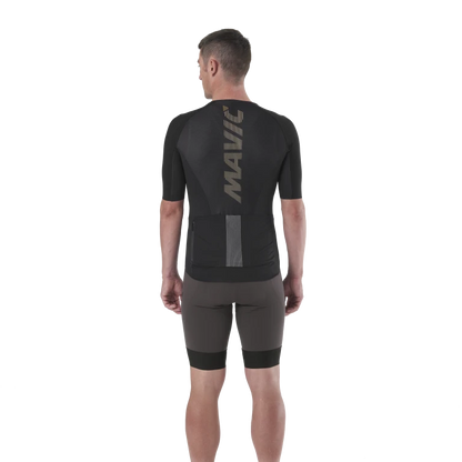 Trikot MAVIC COSMIC Kurzarm Schwarz