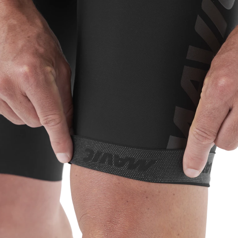 MAVIC KSYRIUM Kurze Trägerhose Schwarz