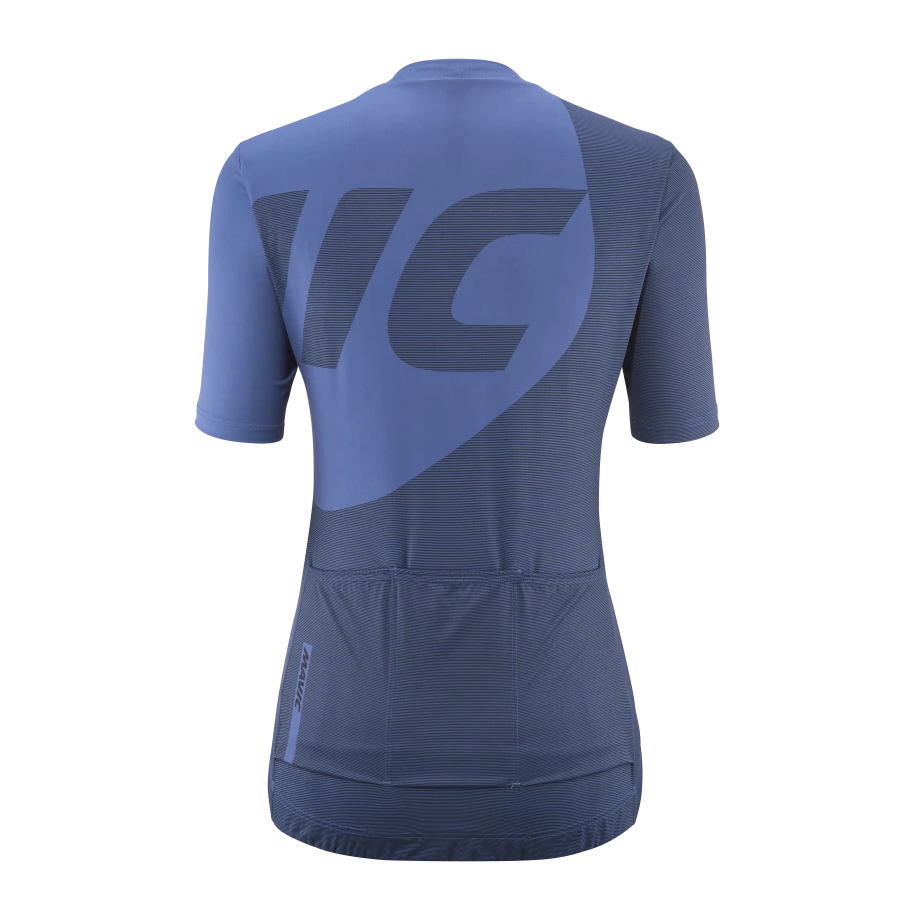 MAVIC ICON GRAPHIC Trikot Kurzarm Frau Blau