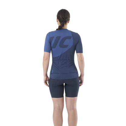 MAVIC ICON GRAPHIC Kurzarm-Trikot Damen Blau