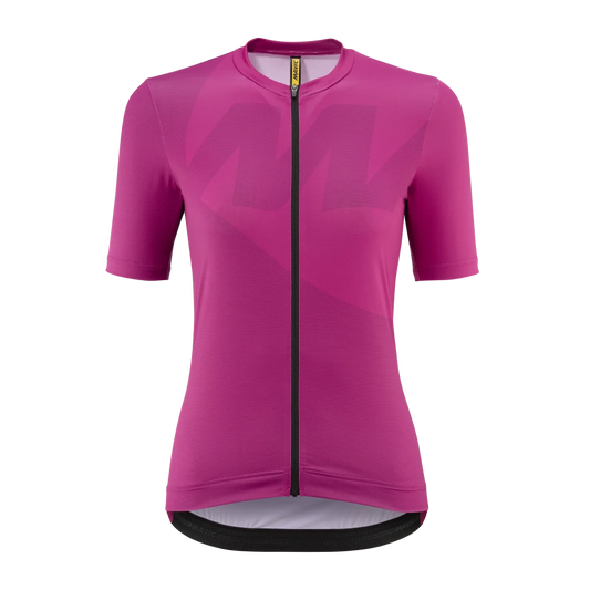 MAVIC ICON GRAPHIC Trikot Kurzarm Frau Fuschia