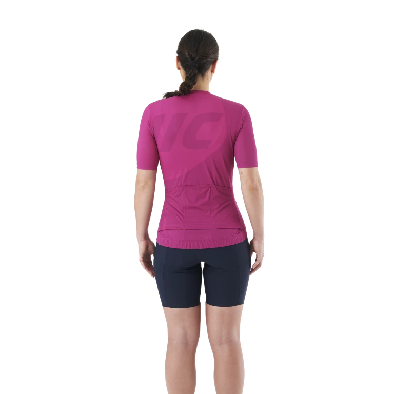 MAVIC ICON GRAPHIC Trikot Kurzarm Frau Fuschia