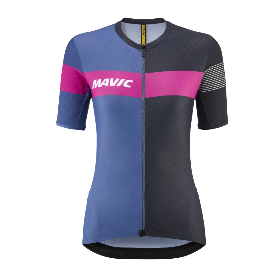 MAVIC KSYRIUM PRO Trikot Kurzarm Frau Blau