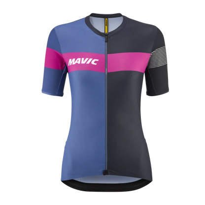 Trikot MAVIC KSYRIUM PRO Kurzarm Damen Blau