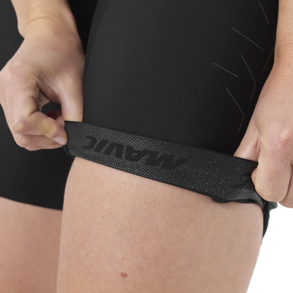 Kurze Trägerradhose MAVIC AKSIUM Damen Schwarz