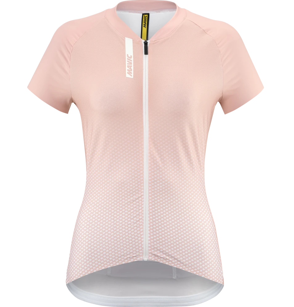 MAVIC AKSIUM Kurzarm Trikot Frau Rosa