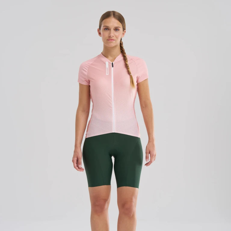 MAVIC AKSIUM Kurzarm Trikot Frau Rosa