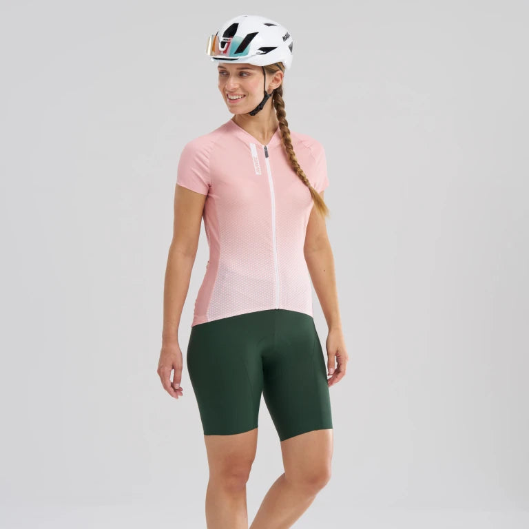 MAVIC AKSIUM Kurzarm Trikot Frau Rosa