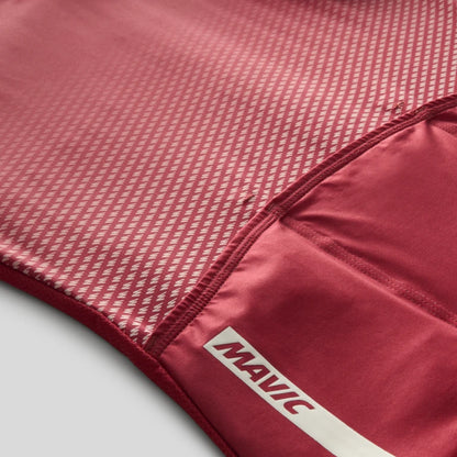 Trikot MAVIC AKSIUM Kurzarm Damen Rot