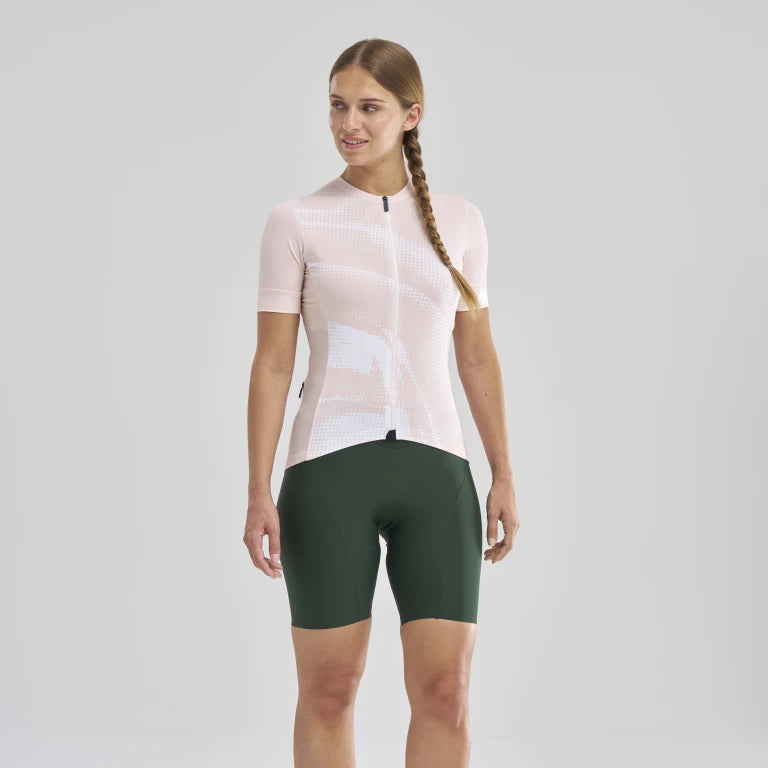 MAVIC AKSIUM GRAPHIC Trikot Kurzarm Damen Rosa