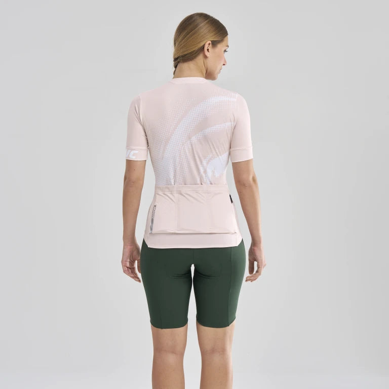 MAVIC AKSIUM GRAPHIC Trikot Kurzarm Damen Rosa