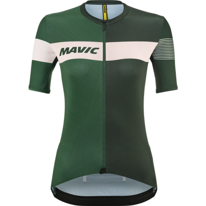Trikot MAVIC KSYRIUM PRO Kurzarm Damen Khaki