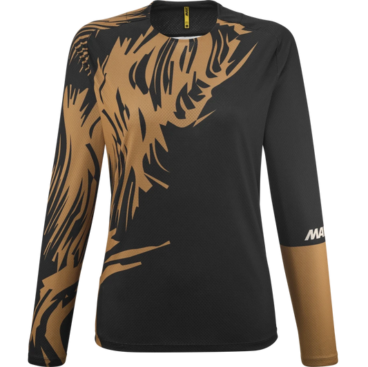 MAVIC DEEMAX ENDURO Trikot Langarm Schwarz