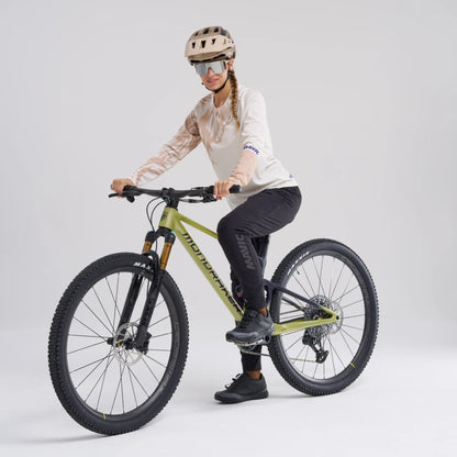 Trikot MAVIC DEEMAX ENDURO Langarm Damen Weiß