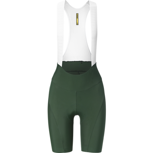 MAVIC AKSIUM Frau Khaki Kurze Trägerhose