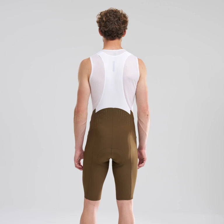 MAVIC KSYRIUM Kurze Trägerhose Khaki