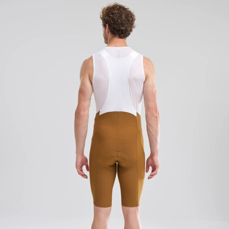 MAVIC AKSIUM Kurze Trägerhose Braun