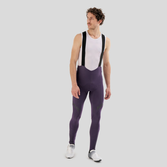 Lange Trägerhose MAVIC KSYRIUM THERMO Lila