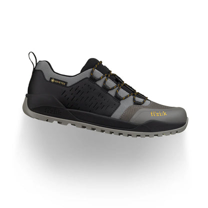 MTB-Schuhe FIZIK TERRA ERGOLACE GTX FLAT Schwarz/Grau