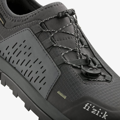 MTB-Schuh FIZIK ERGOLACE 2 GTX FLAT Schwarz