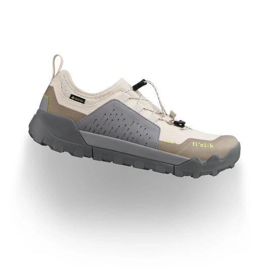Mountainbike-Schuh FIZIK ERGOLACE 2 GTX FLAT Beige/Grau