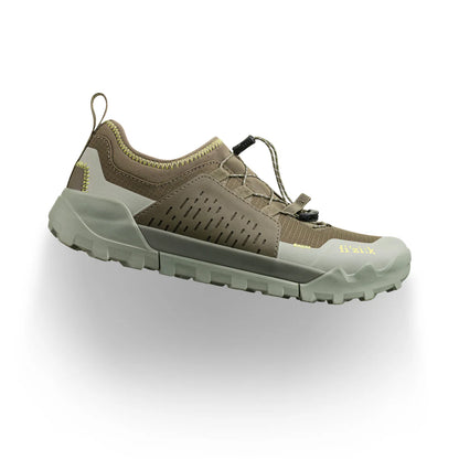 MTB-Schuh FIZIK ERGOLACE 2 FLAT Bronze/Grün