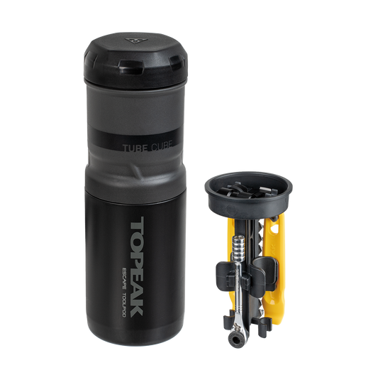 TOPEAK ESCAPE TOOLPOD Werkzeughalter Trinkflasche Schwarz