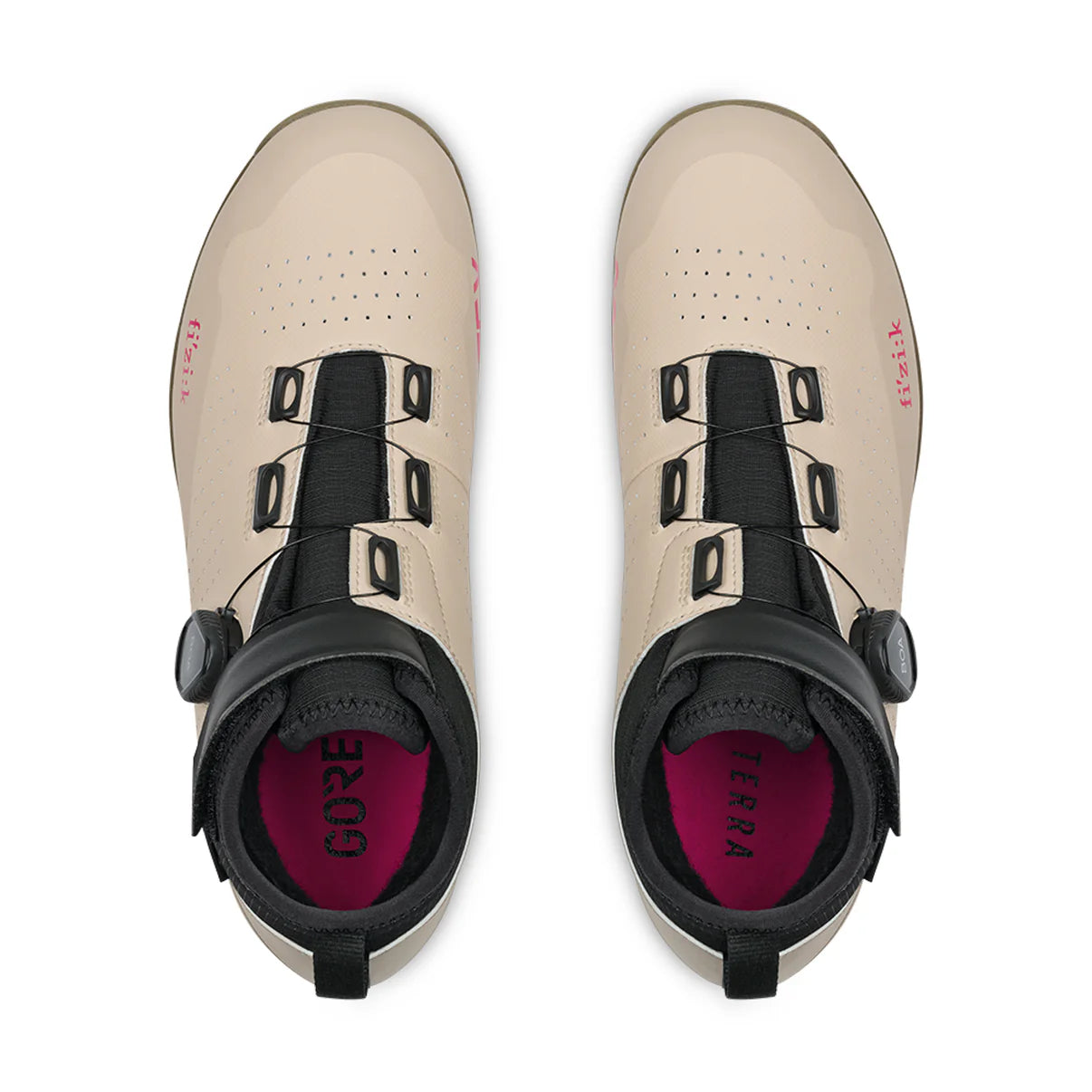 FIZIK TERRA ARTICA GTX X5 Winter-Mountainbike-Schuh, Beige/Schwarz